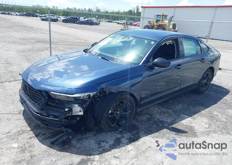 2025 Honda Accord Se z USA, uszkodzony, nr VIN 1HGCY1F45SA014982